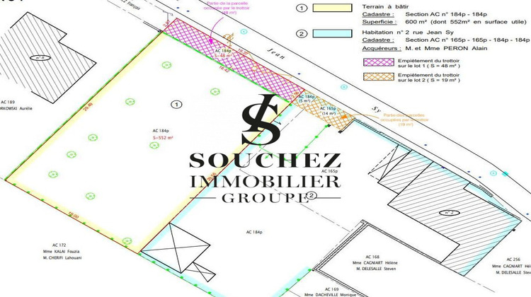 Ma-Cabane - Vente Terrain Rouvroy, 600 m²