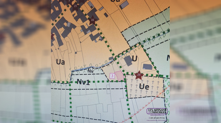 Ma-Cabane - Vente Terrain Rozérieulles, 1456 m²