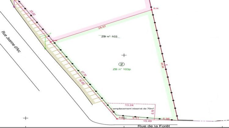 Ma-Cabane - Vente Terrain ROZIERES-EN-BEAUCE, 838 m²