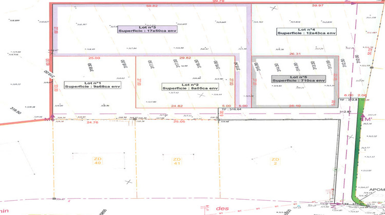 Ma-Cabane - Vente Terrain RUHANS, 1295 m²