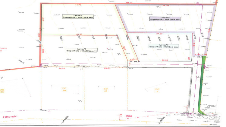 Ma-Cabane - Vente Terrain RUHANS, 1295 m²