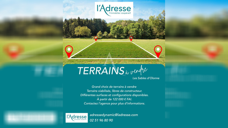 Ma-Cabane - Vente Terrain Sables d'Olonne, 305 m²