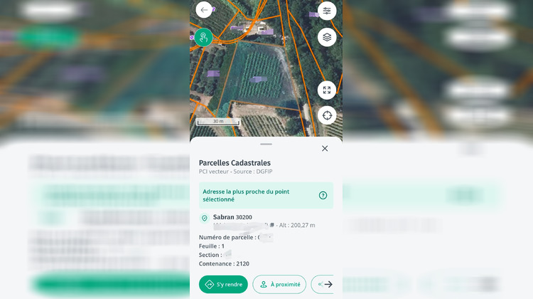 Ma-Cabane - Vente Terrain Sabran, 2120 m²