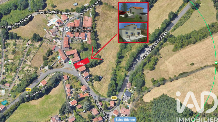Ma-Cabane - Vente Terrain Saint-Étienne, 528 m²