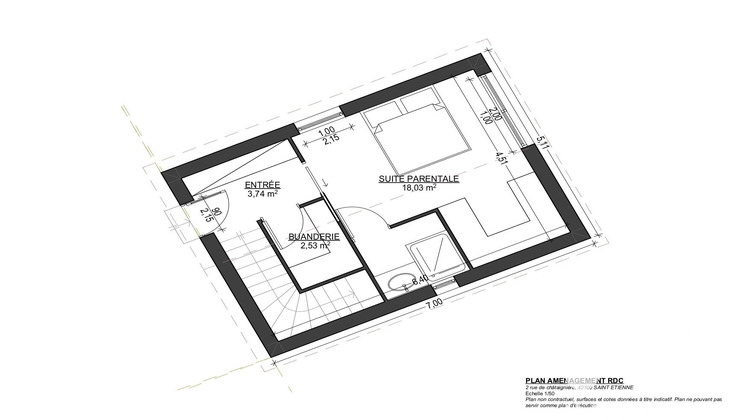 Ma-Cabane - Vente Terrain Saint-Étienne, 528 m²