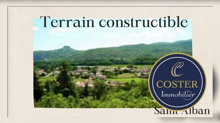 Ma-Cabane - Vente Terrain Saint-Alban-Auriolles, 1547 m²