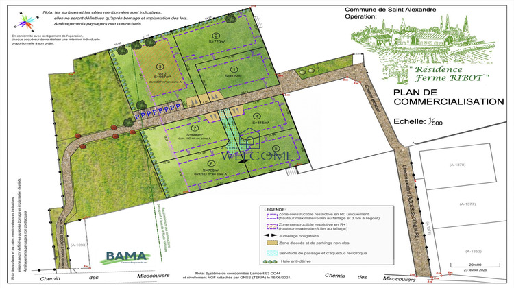 Ma-Cabane - Vente Terrain Saint-Alexandre, 415 m²
