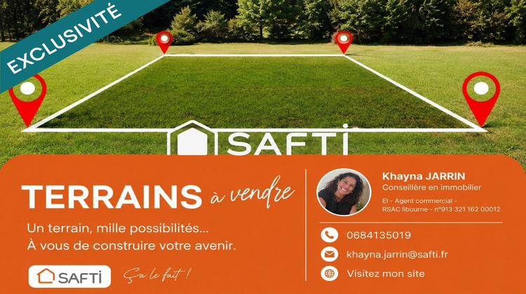Ma-Cabane - Vente Terrain Saint-Andre-de-Cubzac, 1506 m²