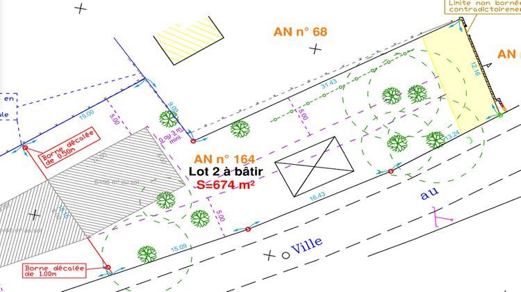 Ma-Cabane - Vente Terrain SAINT-ANDRE-DES-EAUX, 674 m²