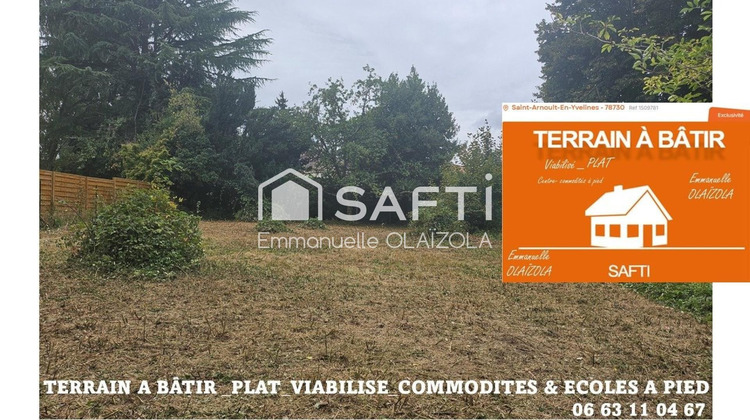 Ma-Cabane - Vente Terrain Saint-Arnoult-en-Yvelines, 549 m²