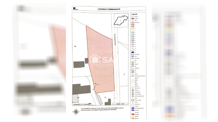 Ma-Cabane - Vente Terrain Saint-Barnabe, 2325 m²