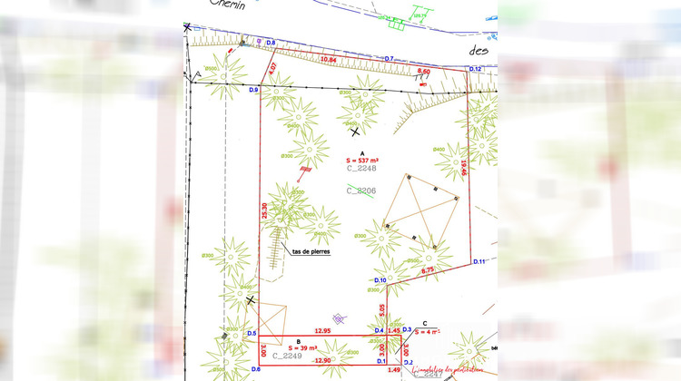 Ma-Cabane - Vente Terrain Saint-Bauzille-de-Montmel, 537 m²