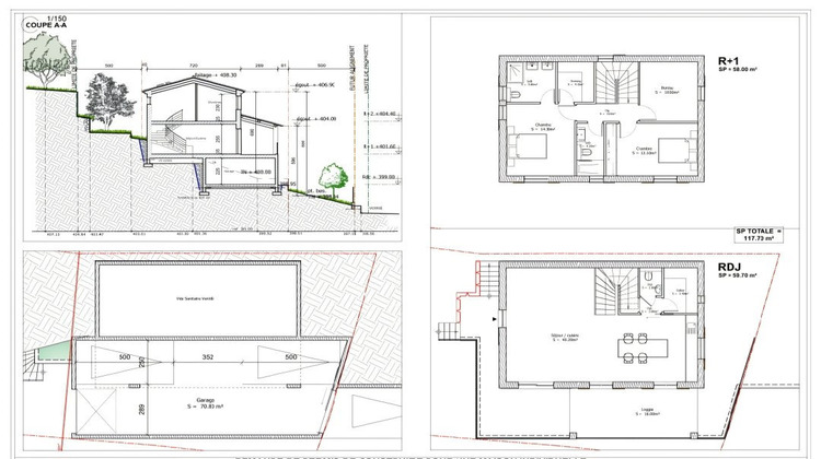 Ma-Cabane - Vente Terrain SAINT BLAISE, 1242 m²
