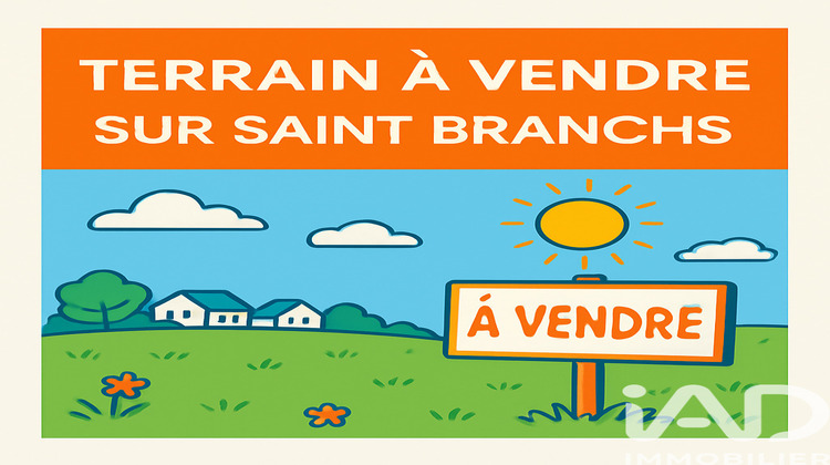 Ma-Cabane - Vente Terrain Saint-Branchs, 744 m²