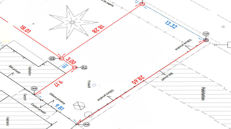 Ma-Cabane - Vente Terrain SAINT-BRIAC-SUR-MER, 338 m²