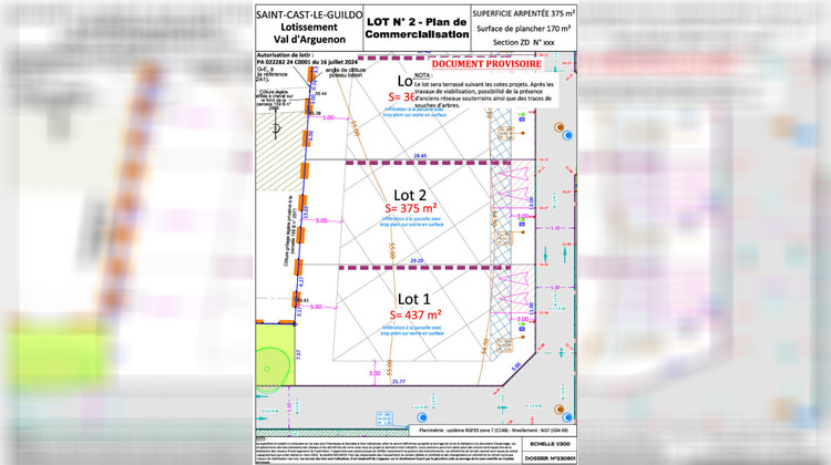 Ma-Cabane - Vente Terrain SAINT-CAST-LE-GUILDO, 375 m²