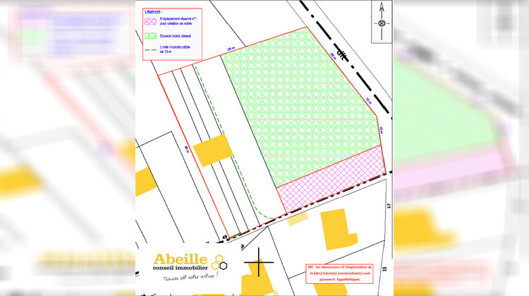 Ma-Cabane - Vente Terrain Saint-Chéron, 3656 m²