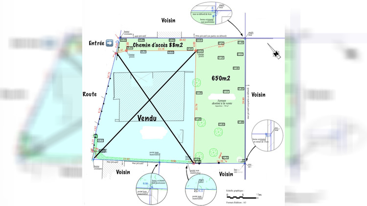 Ma-Cabane - Vente Terrain Saint-Christophe, 738 m²