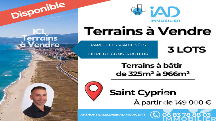 Ma-Cabane - Vente Terrain Saint-Cyprien, 325 m²