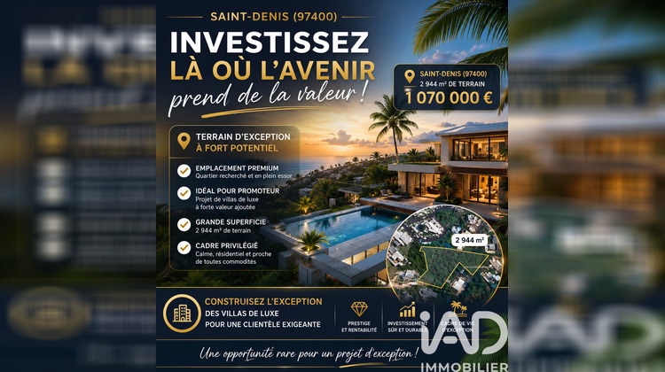 Ma-Cabane - Vente Terrain Saint-Denis, 2944 m²