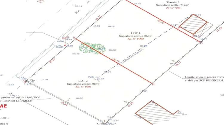 Ma-Cabane - Vente Terrain SAINT-DENIS-DE-L'HOTEL, 502 m²