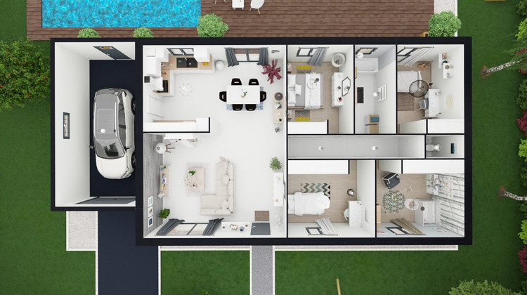 Ma-Cabane - Vente Terrain Saint-Didier-sur-Beaujeu, 521 m²
