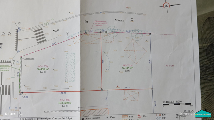 Ma-Cabane - Vente Terrain SAINT-ETIENNE-DE-MER-MORTE, 450 m²