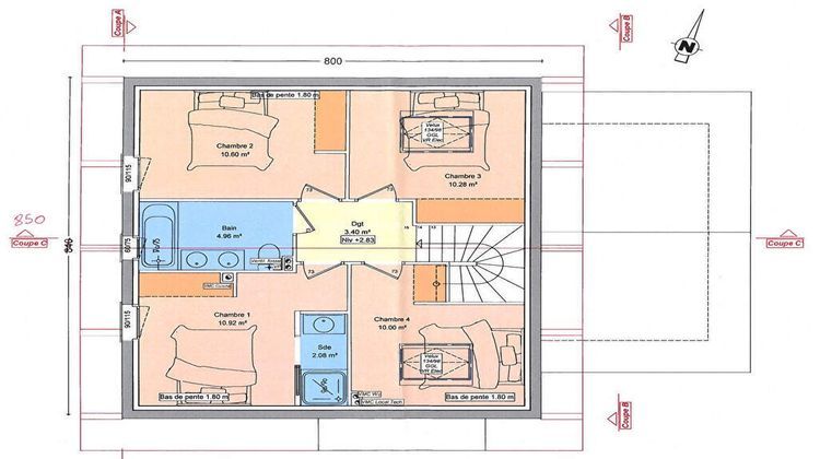 Ma-Cabane - Vente Terrain SAINT-EUSEBE, 554 m²