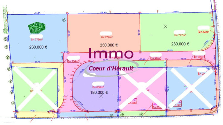 Ma-Cabane - Vente Terrain SAINT FELIX DE LODEZ, 777 m²
