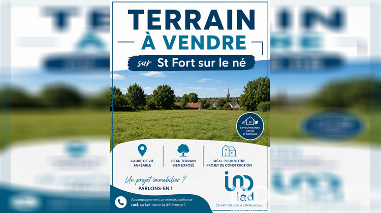 Ma-Cabane - Vente Terrain Saint-Fort-sur-le-Né, 560 m²