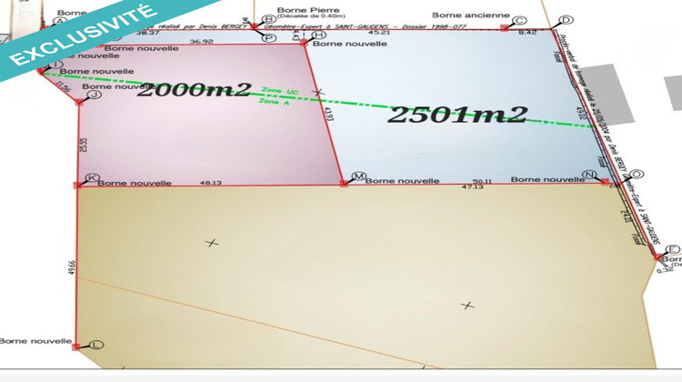 Ma-Cabane - Vente Terrain Saint-Gaudens, 2501 m²