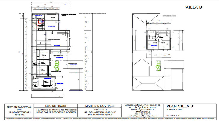 Ma-Cabane - Vente Terrain SAINT-GEORGES-D'ORQUES, 2500 m²