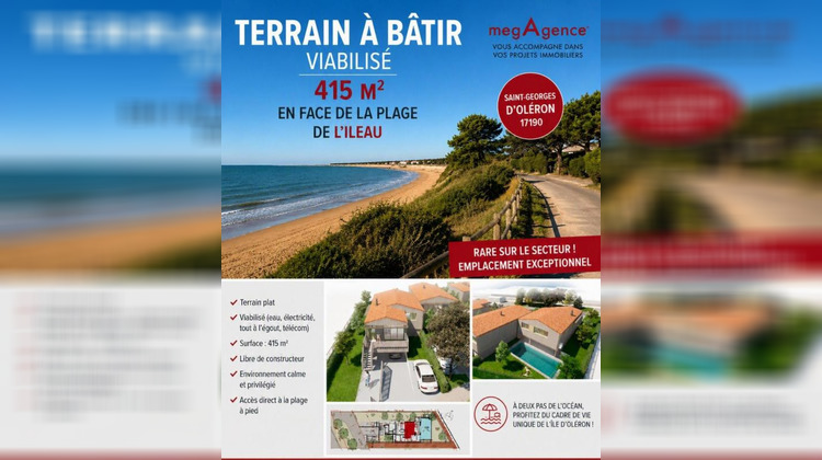 Ma-Cabane - Vente Terrain SAINT GEORGES D OLERON, 415 m²