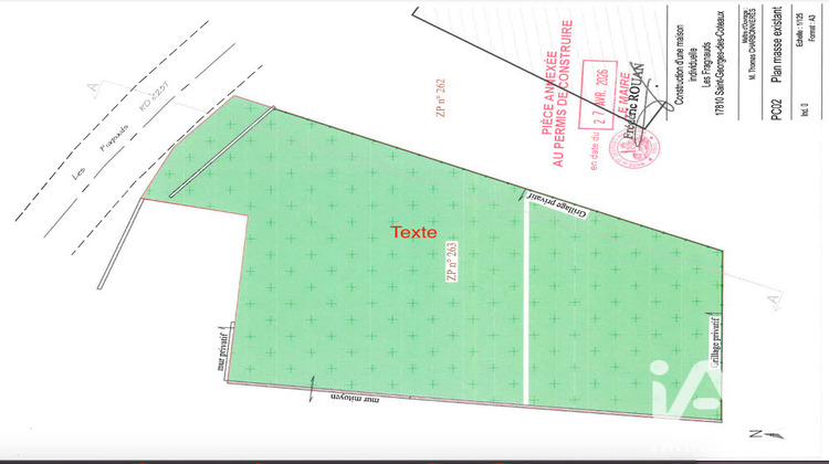 Ma-Cabane - Vente Terrain Saint-Georges-des-Coteaux, 568 m²