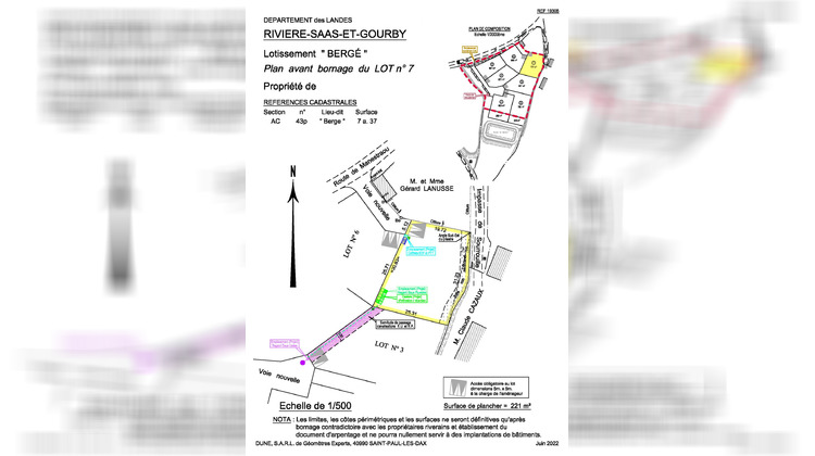 Ma-Cabane - Vente Terrain Saint-Geours-de-Maremne, 737 m²