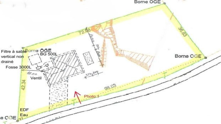 Ma-Cabane - Vente Terrain Saint-Geours-de-Maremne, 3303 m²