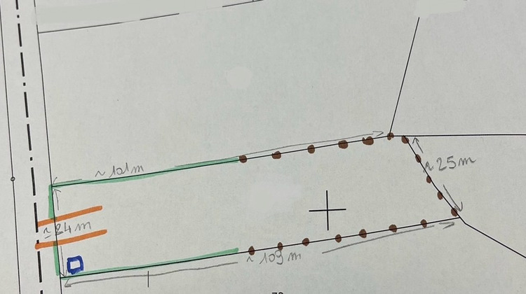 Ma-Cabane - Vente Terrain SAINT GERMAIN DES PRES, 2663 m²
