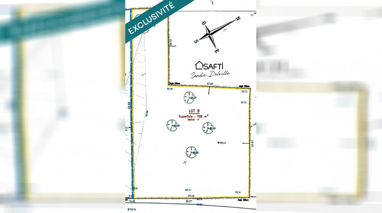 Ma-Cabane - Vente Terrain Saint-Germain-sur-Morin, 708 m²