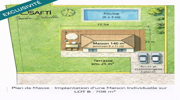 Ma-Cabane - Vente Terrain Saint-Germain-sur-Morin, 708 m²