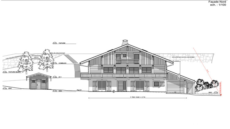 Ma-Cabane - Vente Terrain Saint-Gervais-les-Bains, 1102 m²