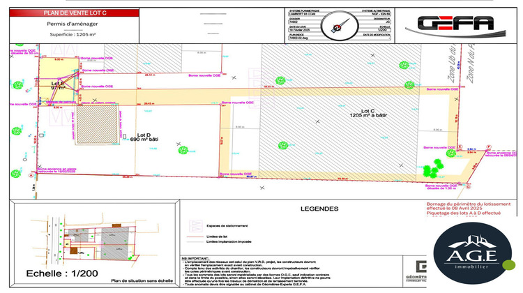 Ma-Cabane - Vente Terrain SAINT-HILARION, 1253 m²