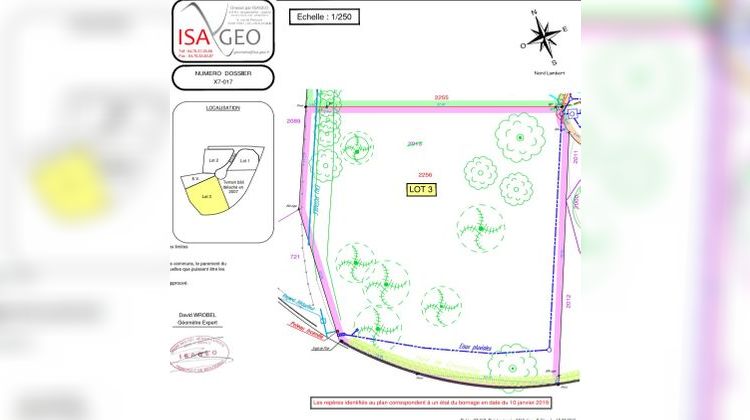 Ma-Cabane - Vente Terrain SAINT-JEAN-D'ARVEY, 1845 m²