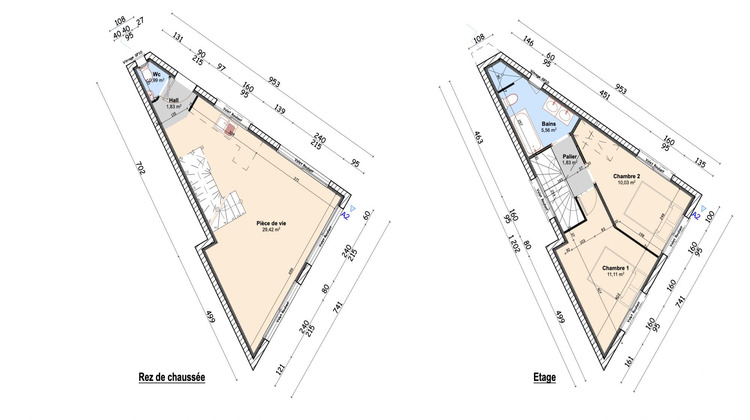 Ma-Cabane - Vente Terrain Saint-Jean-d'Illac, 283 m²
