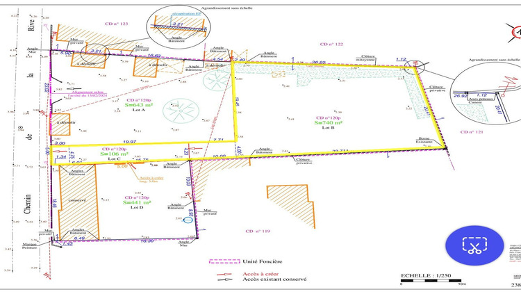Ma-Cabane - Vente Terrain Saint-Jean-de-Monts, 841 m²