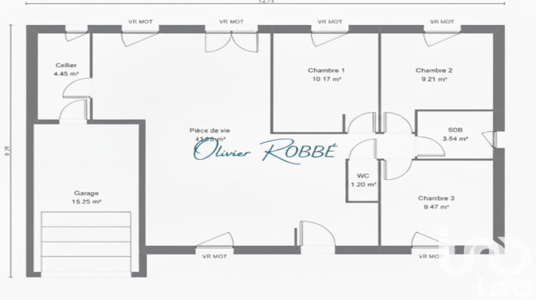 Ma-Cabane - Vente Terrain Saint-Jean-en-Royans, 627 m²