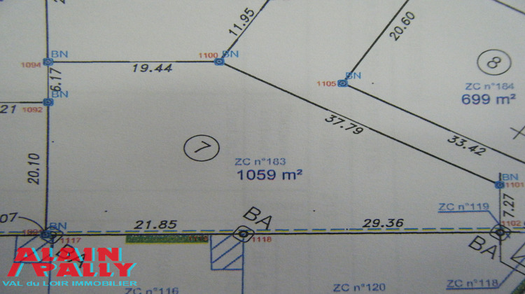 Ma-Cabane - Vente Terrain Saint-Jean-Froidmentel, 1059 m²