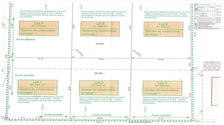 Ma-Cabane - Vente Terrain Saint-Jean-le-Vieux, 570 m²
