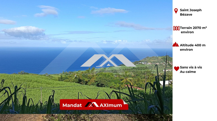 Ma-Cabane - Vente Terrain Saint-Joseph, 2070 m²