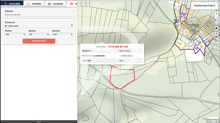 Ma-Cabane - Vente Terrain SAINT-JULIEN, 46773 m²