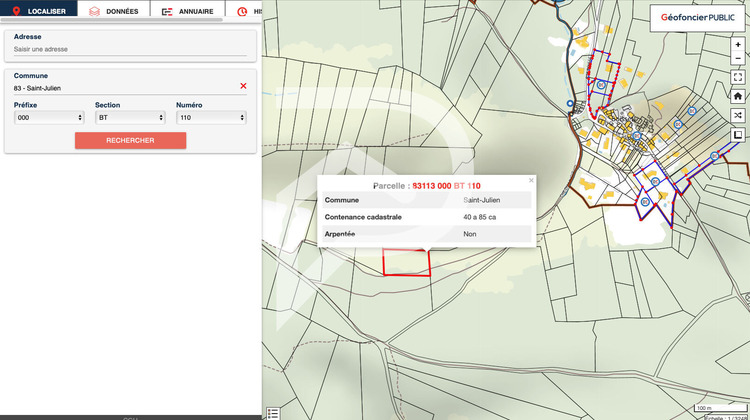 Ma-Cabane - Vente Terrain SAINT-JULIEN, 46773 m²